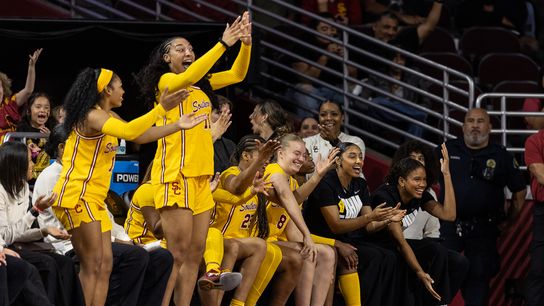 USC keeps rolling with Big Ten win over Rutgers taken at Galen Center (USC)