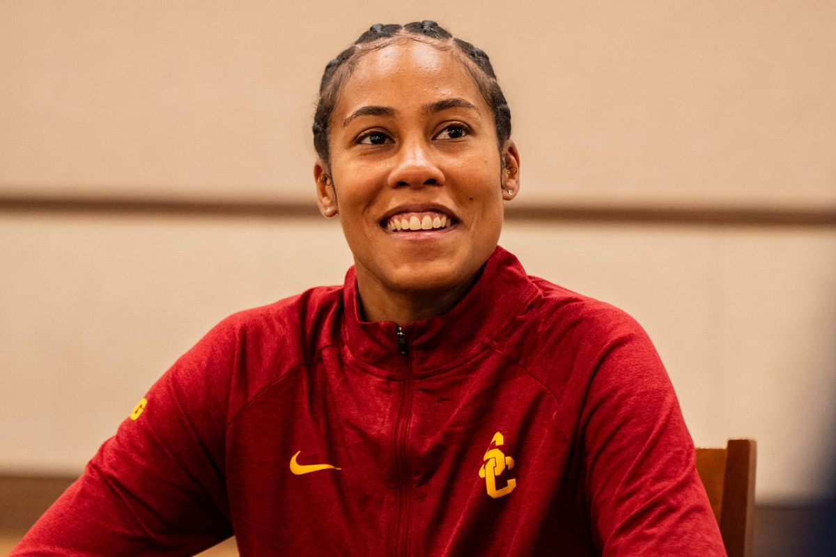 USC Assistant Coach Courtney Jaco during media day, on Thursday, October 15th, 2026 in Los Angeles, California USC Assistant Coach Courtney Jaco during media day, on Thursday, October 15th, 2026 in Los Angeles, California