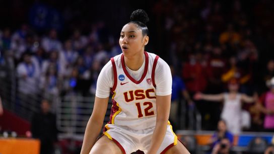 JuJu Watkins reaches 1,000 career points in win vs. Santa Clara taken at Galen Center (USC)