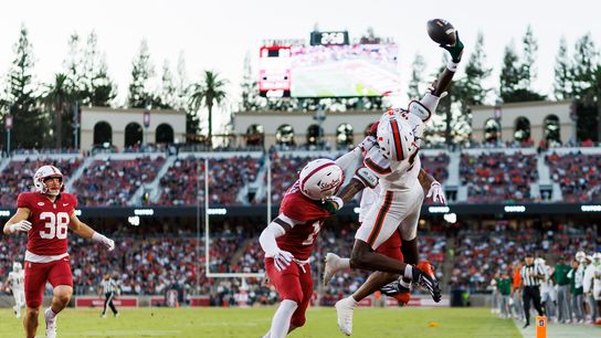 TST Images: Miami defeats Stanford, 45-6, at Stanford Stadium taken at Stanford Stadium (Stanford Cardinal). Photo by Ric Tapia - The Sporting Tribune