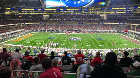 A look at Cosm's unique sports viewing experience taken at Cosm (Los Angeles Rams)