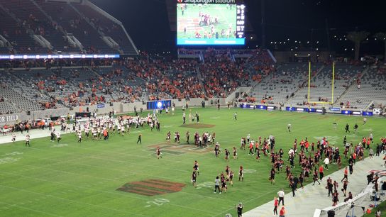 FINAL: Oregon State 21, San Diego State 0 taken at Snapdragon Stadium (San Diego State Aztecs)