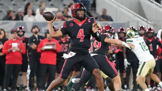 Aztecs open conference play with dominate win over Rams taken at Snapdragon Stadium (San Diego State Aztecs)