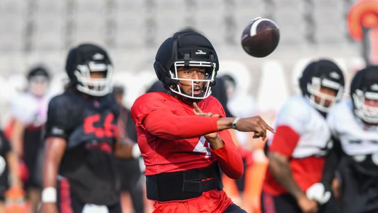 TST Images: SDSU First Saturday Scrimmage  taken Snapdragon Stadium (TST images). Photo by Ardie Crenshaw - The Sporting Tribune