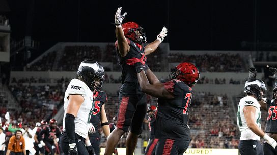 Sutton’s three touchdowns, special teams spark San Diego State’s 53-20 rout of Portland State taken at Snapdragon Stadium (San Diego State)