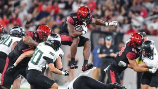 TST Images: SDSU defeated Portland State,  53-20 ,in San Diego taken Snapdragon Stadium (TST San Diego). Photo by Ardie Crenshaw - The Sporting Tribune 