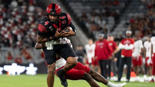 TST Images: SDSU defeat Fresno State, 26-23, at Snapdragon Stadium taken at Snapdragon Stadium (SDSU Aztecs). Photo by Aaron Brenner – The Sporting Tribune