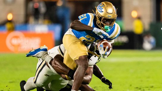 Wayne Knight leads offensive explosion in UCLA defeat of Purdue taken at Rose Bowl (UCLA). Photo by John Panganiban-The Sporting Tribune