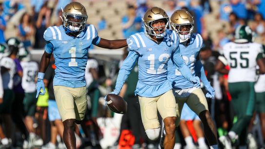 TST Images: UCLA defeats Michigan State, 28-10, at Rose Bowl taken at Rose Bowl (UCLA Bruins). Photo by Darwin Walker - The Sporting Tribune