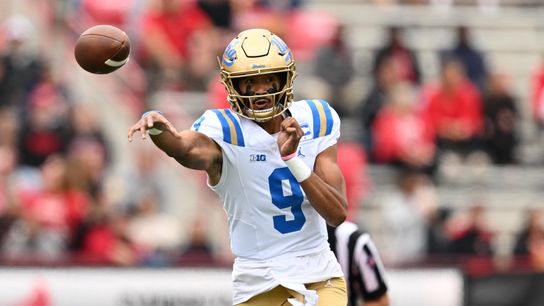 Bruins mash Maryland in 51-point blowout while Chesney makes history taken at SECU Stadium (UCLA). Photo by Jamie Sabau-Imagn Images