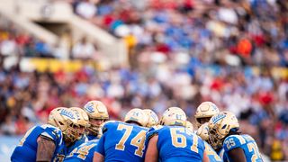 UCLA Football 2025 Season Preview taken at Rose Bowl Stadium (UCLA). Photo by Jordan Carroll - The Sporting Tribune