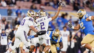 UCLA blown out by Washington in possible final game at the Rose Bowl taken at Rose Bowl Stadium (UCLA). Photo by Jordan Teller - The Sporting Tribune