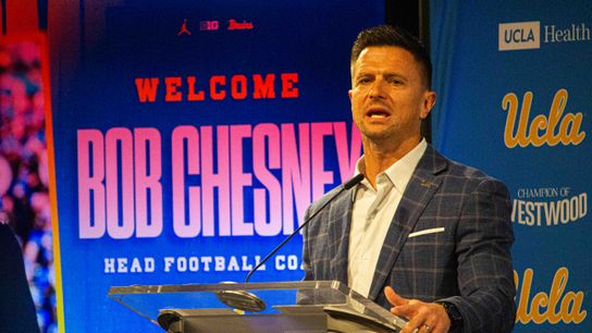 Bob Chesney welcomed in as next head coach of UCLA Football: Can he be the one to build a program. taken at UCLA (UCLA)