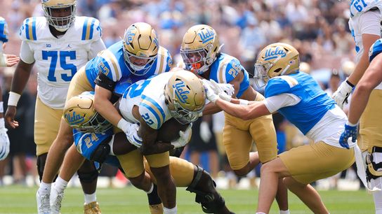 UCLA, Bob Chesney hit the ground running in first day of fall camp taken Westwood (UCLA). Photo by Darwin Walker - The Sporting Tribune