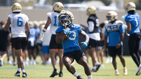 UCLA's starting offense beginning to take shape (UCLA). Photo by Dakota Gray - The Sporting Tribune