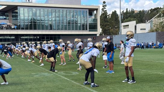 UCLA players embracing competitive spring practices taken Westwood (UCLA). Photo by Alex Hutton - The Sporting Tribune