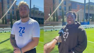UCLA's Garrett Digorgio and Gary Smith lll describe draft process as 'speed dating' taken in Los Angeles (UCLA). Photo by Thomas Murray - The Sporting Tribune 