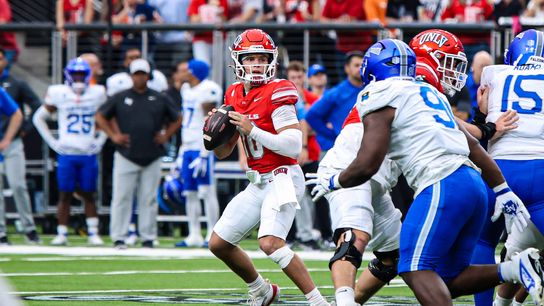 Rebels prevail in game of 'Tag' over Air Force to improve to 6-0  taken at Allegiant Stadium (UNLV)