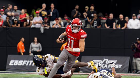 Rebels beat Cal in battle of big plays taken At Allegiant Stadium (UNLV). Photo by RJ Forbus - The Sporting Tribune