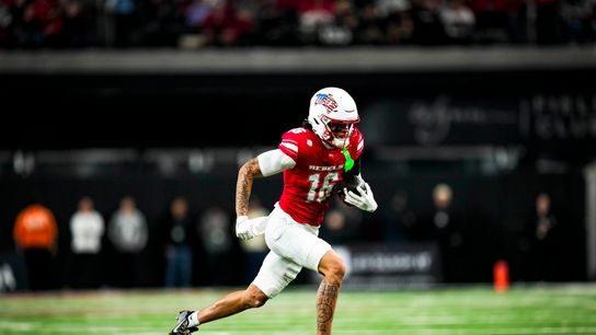 Rebels prevail in wild double-OT win over Utah State taken At Allegiant Stadium (UNLV)
