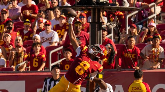 TST Images: USC beats Georgia Southern, 59-20 taken at Los Angeles Memorial Coliseum (USC)
