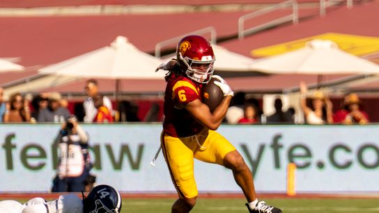 Makai Lemon and Bishop Fitzgerald named Associated Press First Team All-Americans taken in Los Angeles (USC)