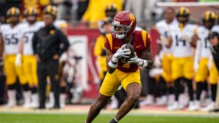 Kamari Ramsey drops to 5th round, drafted by Houston Texans taken in Los Angeles (USC). Photo by Jessica Cryderman - The Sporting Tribune