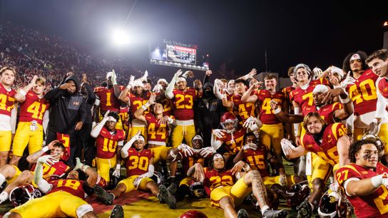 Lincoln Riley's confidence in USC at an all-time high after defeating UCLA taken at Los Angeles Memorial Coliseum (USC Trojans)