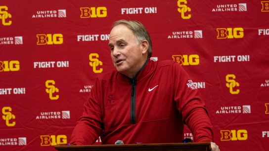 TST Images: USC introduces new defensive coordinator Gary Patterson taken at John McKay Center (USC Trojans)