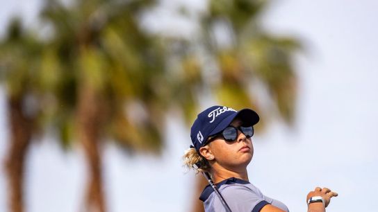Ace helps Pauline Roussin, Dewi Weber take lead at team event (Golf)