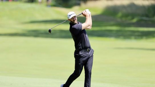 Dustin Johnson ties Carlos Ortiz for lead at LIV Portland (Golf)