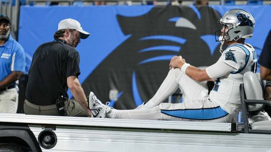 NFL roundup: Panthers' Sam Darnold injures ankle in win (NFL)