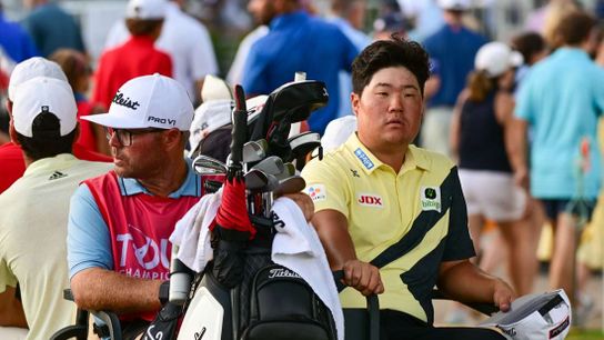 Tour Championship halted due to lightning, will resume Sunday (Golf)