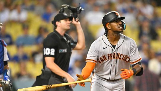 Giants hope power surge continues vs. Dodgers (MLB)
