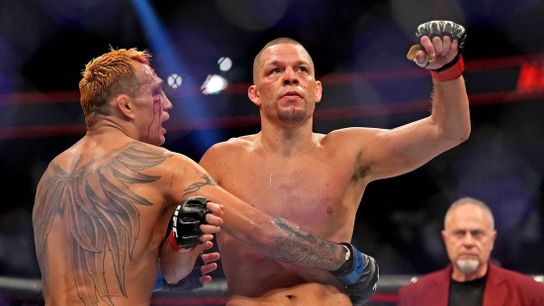 Nate Diaz submits Tony Ferguson at UFC 279 (Combat)