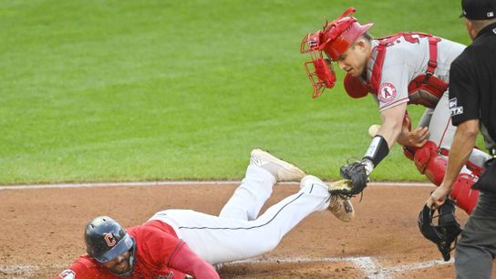 Mike Trout homers in 7th straight game as Angels fall to Guardians (MLB)