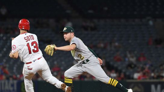 Angels rally late, edge A's (MLB)