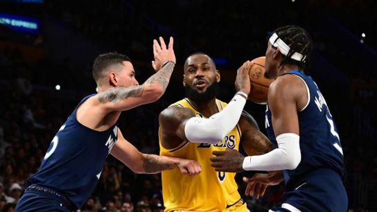 Lakers host short-handed Wolves in play-in battle (NBA)