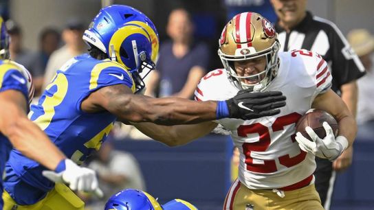 Christian McCaffrey's TD trifecta powers 49ers past Rams (NFL)