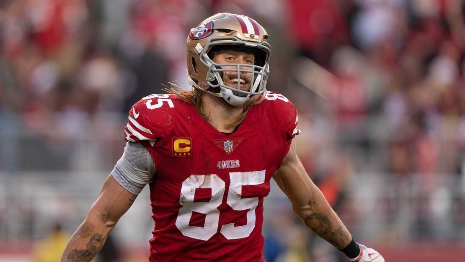 49ers George Kittle
49ers George Kittle