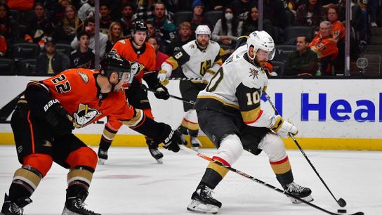 Golden Knights relieved to return home against Ducks (NHL)