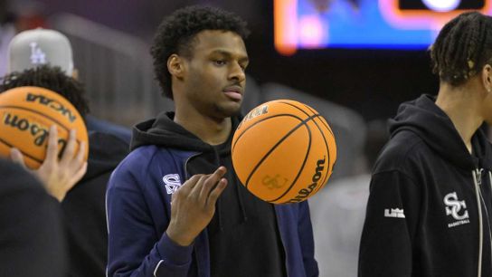 Bronny James a projected top 10 pick in 2024 mock draft (NBA)
