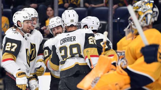 Golden Knights win, holding Predators to season-low 17 shots (NHL)