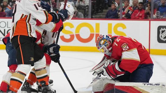 Carter Verhaeghe scores in OT as Panthers get past Ducks (NHL)