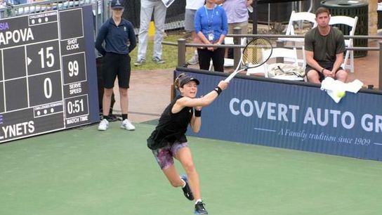 WTA roundup: Katie Volynets escapes 5-0, third-set hole (Tennis)