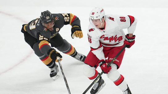 Knights edge Hurricanes, take Pacific Division lead (NHL)
