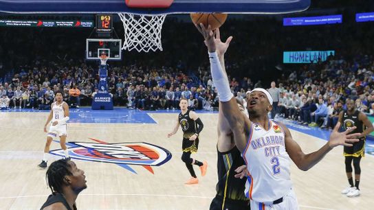 NBA roundup: Thunder lean on young duo to best Warriors (NBA)