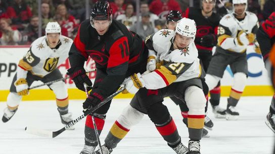 Golden Knights rout Hurricanes, 4-0 (NHL)