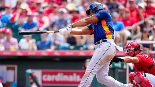 Spring training roundup: Jose Abreu's bat, Astros' arms overpower Cards (MLB)