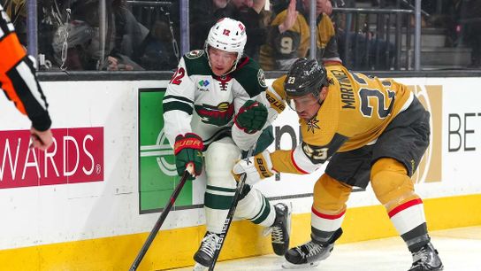 Knights zip past Wild to reach 100 points (NHL)
